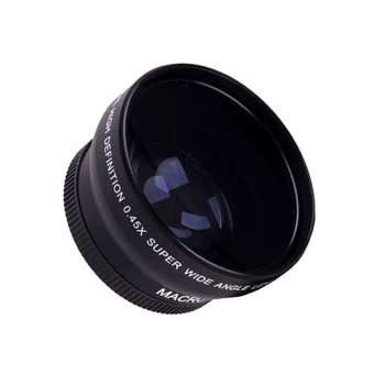 0. 45x52mm Geniş Açı lens Ek Makro lens Kolay yükleme Boşaltma Kolay taşıma hakkında kameralar İçin arayüz boyutu 52mm 0. 45x52mm Geniş Açı lens Ek Makro lens Kolay yükleme Boşaltma Kolay taşıma hakkında kameralar İçin arayüz boyutu 52mm 3