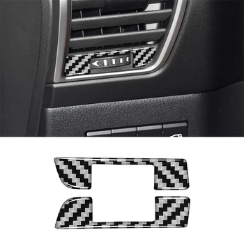 2 adet Lexus NX İçin 200 200T 300h 2014-2019 Araba Sol Sağ Hava Çıkış Vent Dekor Trim Sticker Çıkartması Oto İç Aksesuarları