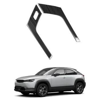 2022 Mazda için MX30 MX-30 Araba İç Kapı Kolu panel dekorasyon Şerit Kapak Trim Sticker RHD