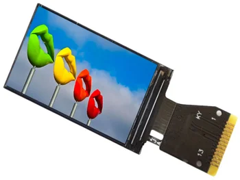 3.3 V IPS 1.14 inç 13PİN HD TFT LCD Renkli Tam Görünüm Ekran ST7789 Sürücü 4-Wire SPI Seri 135*240 Piksel akıllı saat
