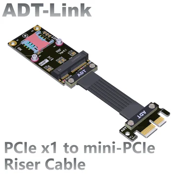 ADT-Lınk PCIe 4. 0x1 mini-PCIe Yükseltici Kablo Erkek-Kadın PCIe x1 Uzatma Kablosuz Kart Anakart Adaptörü ADT-Lınk PCIe 4. 0x1 mini-PCIe Yükseltici Kablo Erkek-Kadın PCIe x1 Uzatma Kablosuz Kart Anakart Adaptörü 0
