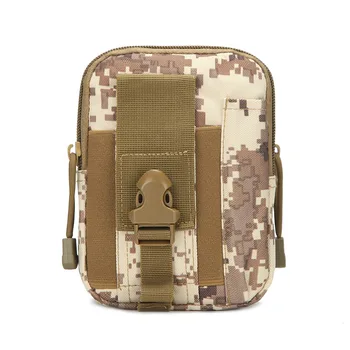 Askeri fan taktik fanny paket askılı çanta açık spor taktik kemer kemer kılıfı aşınma kemer bozuk para cüzdanı 5.6 inç cep telefonu
