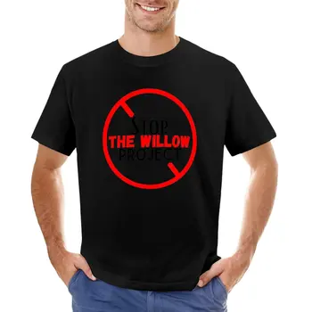 Durdurma Söğüt Projesi T-Shirt büyük boy t shirt boş t shirt slim fit t shirt erkekler için