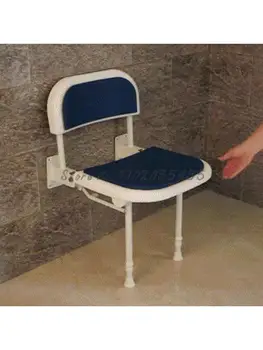 Guan Qı yaşlı özel banyo katlanır tabure katlanır sandalye bacaklar ile kol dayama ile banyo taburesi banyo taburesi duvar tabure