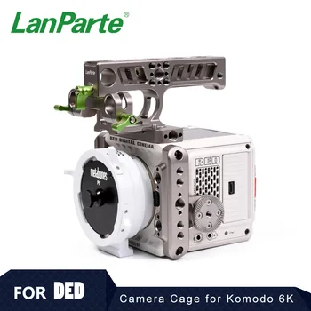 Lanparte kamera kafesi kırmızı Komodo 6K Kaydırılabilir Üst Kolu Aksesuarları Lanparte kamera kafesi kırmızı Komodo 6K Kaydırılabilir Üst Kolu Aksesuarları 1