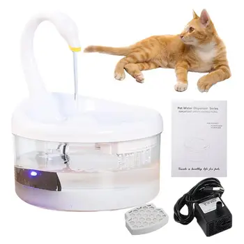 Pet su çeşmeleri USB Otomatik su sebili Köpek Çeşme Büyük Pet su çeşmesi Kedi içme çeşmesi Şelale Kedi