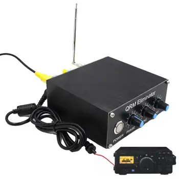 QRM Eliminator X Fazlı QRM Sinyal İptal Cihazı 1 MHz-30 MHz HF Bantları Alüminyum Alaşımlı Kabuk Ayarlanabilir Sinyal Eliminator Arama Ve
