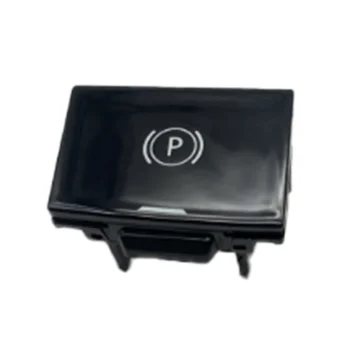 Sol Dümen Merkezi Konsol P Anahtar El Freni Düğmesi krom çerçeve için 2 3 4 Serisi X3 X4 X5 X6 X7 G20 G28 Parlak Siyah