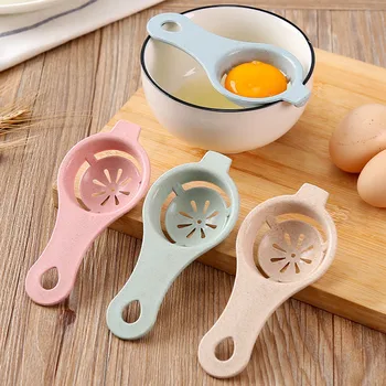 Yaratıcı yumurta beyaz ayırıcı, yumurta filtresi, yumurta ayırıcı, mutfak pişmiş yumurta sarısı protein ayırma aracı toptan
