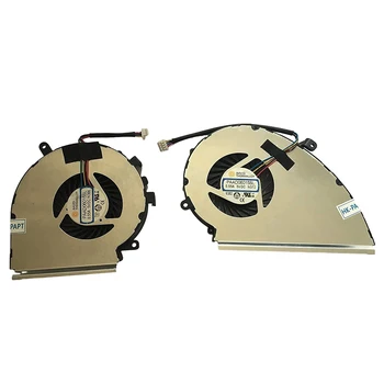 Yedek Fan MSI GE72VR GP72VR CPU Fan ve GPU Soğutma Fanı 4-Pin 2-Fanlar PAAD06015SL N366 N372