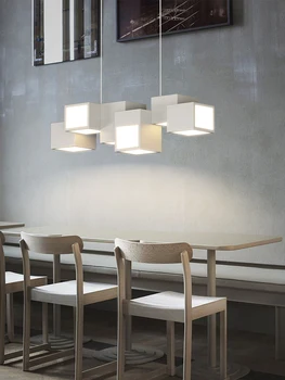Yemek odası lamba postmodern sözleşmeli droplight minimalist bireysellik yaratıcı kombinasyonu led lambalar ve fenerler