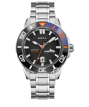 Yeni DOXA Izle Üst Marka Zarif 316L Paslanmaz Çelik erkek saati Aydınlık Otomatik Tarih Su Geçirmez Spor quartz saat Saat